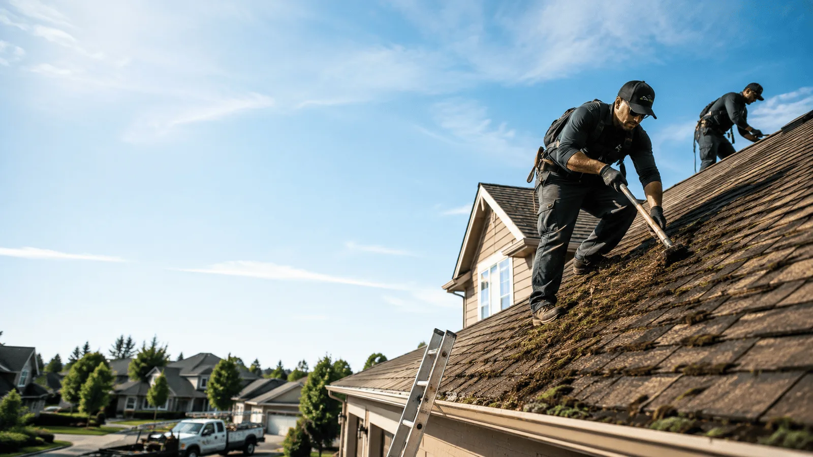 Roof Moss Removal in Green Forest, AR near me